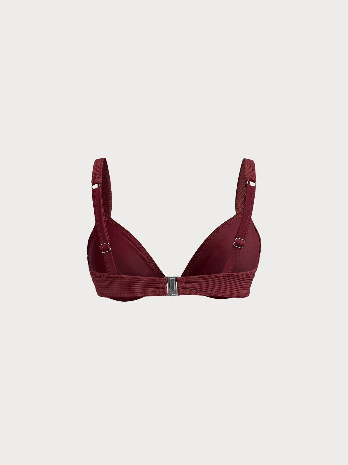 Wine Red Underwire Bikini Top