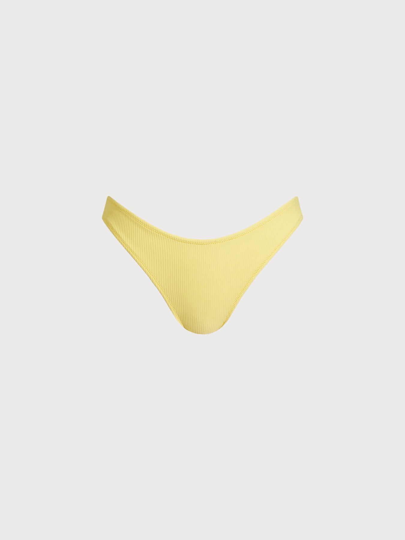 Yellow Full Coverage Bikini Bottom