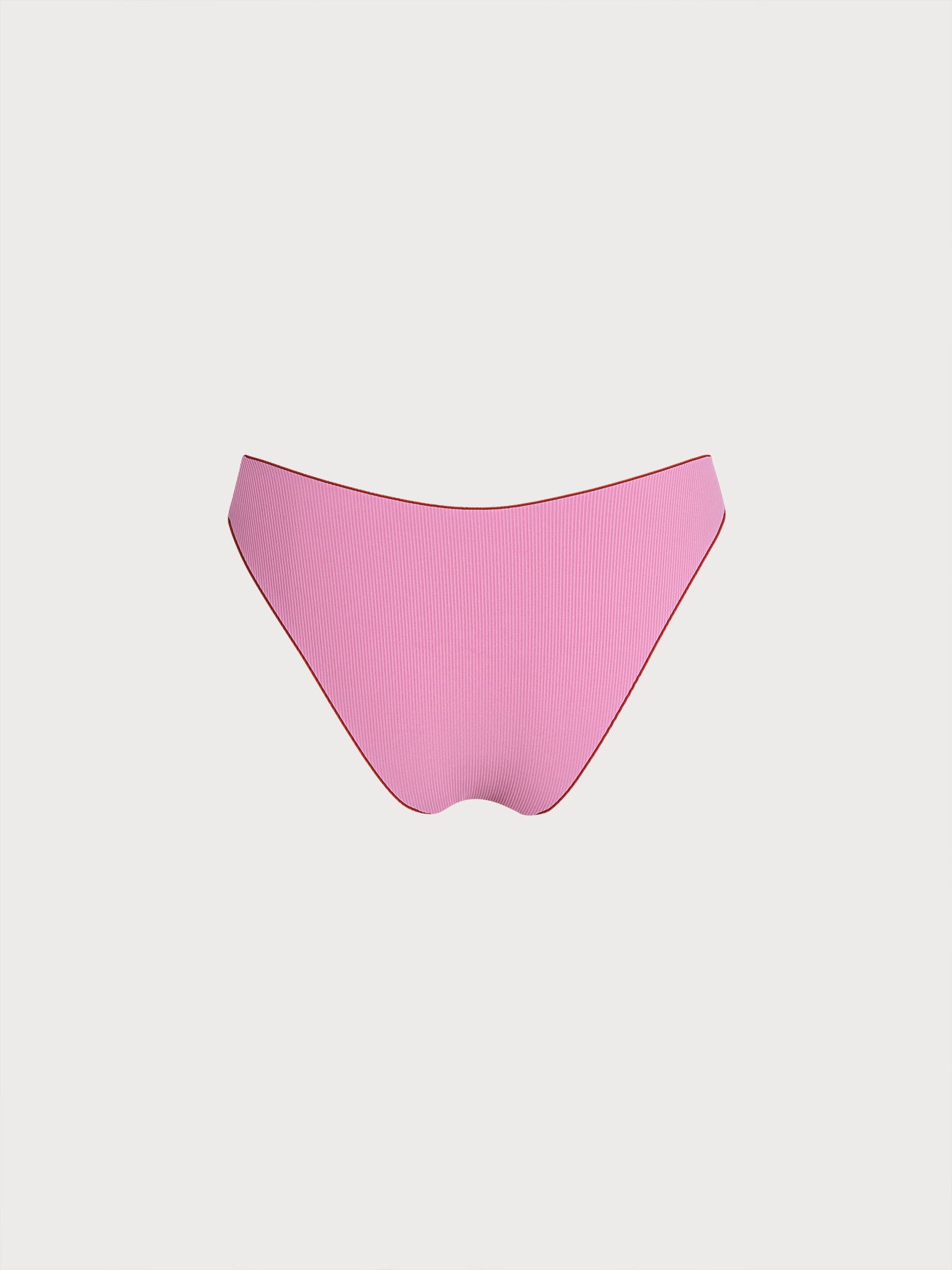 Red-Pink Reversible Bikini Bottom