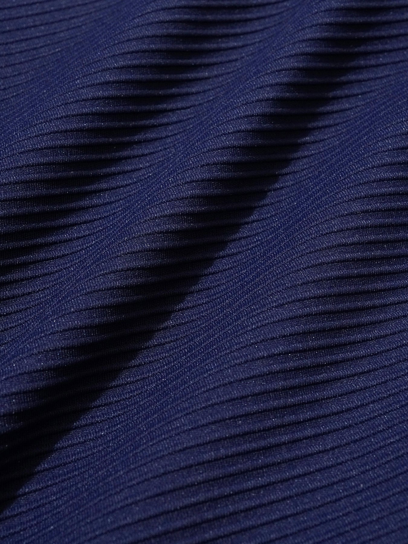 Navy Ribbed Bikini Bottom