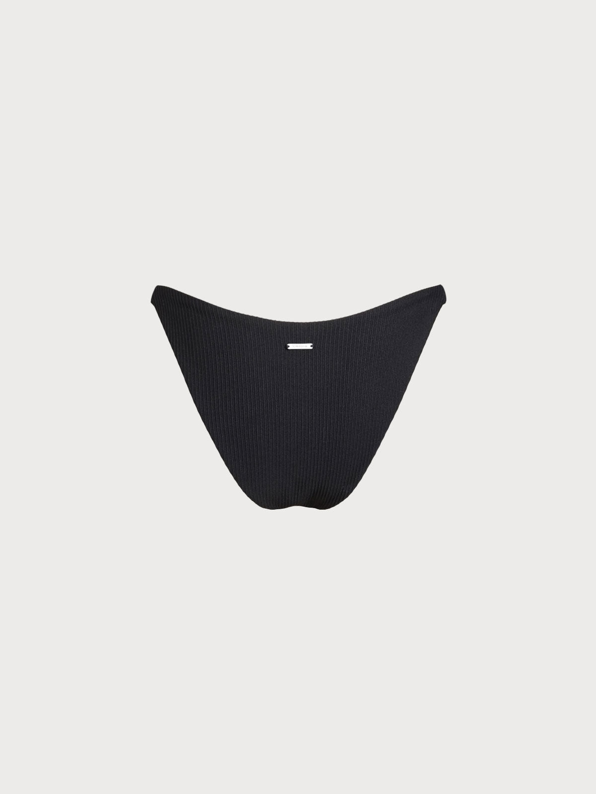 Black Gold-Accented Bikini Bottom