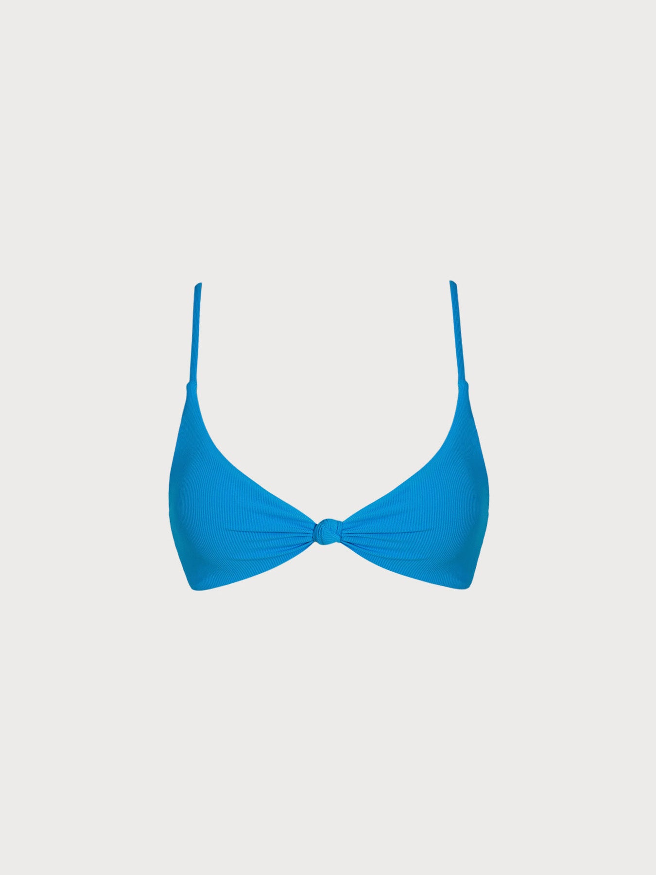 Blue Reversible X Cross Bikini Top